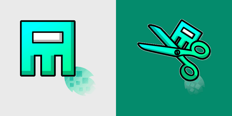 Geometry Dash Cute Mouse Cursor Pack