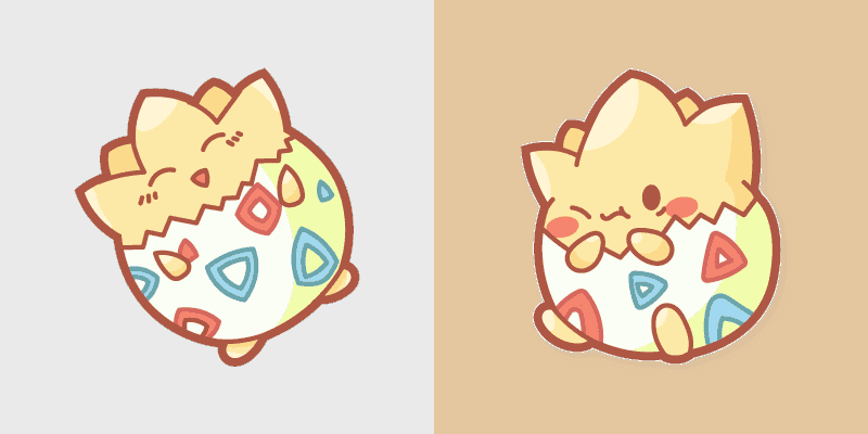 Cute Cursor Pack Togepi