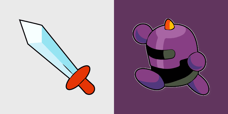 Custom Kirby Knight Cursor Pack