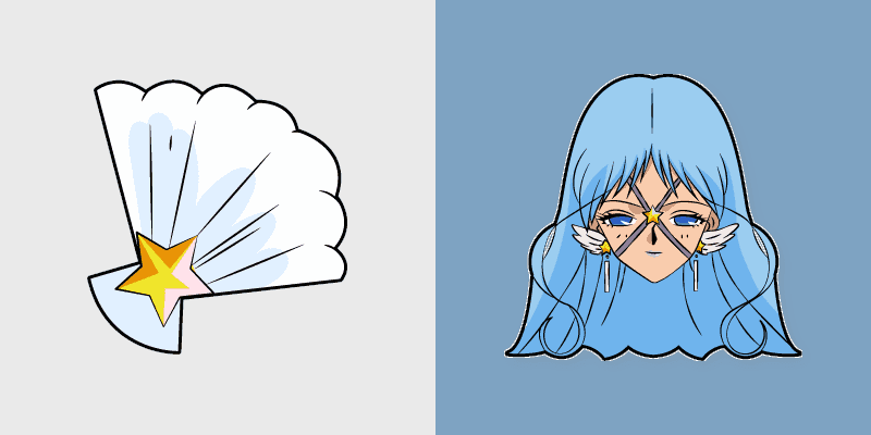 Cute Cursor Pack - Sailor Moon Aluminum Siren