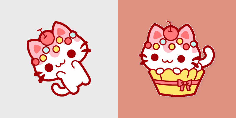 Cute Cursor Pack with Cat-inspired Apple Theme