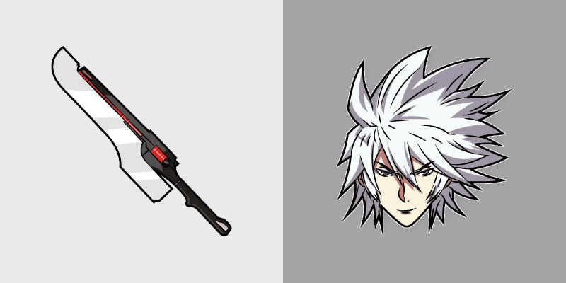 Custom Cursor - Ragna the Bloodedge and Aramasa