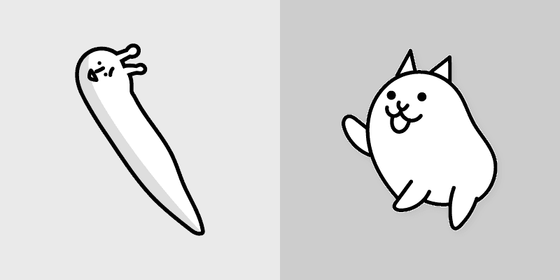 Custom Cursor - Battle Cat Slug Jockey