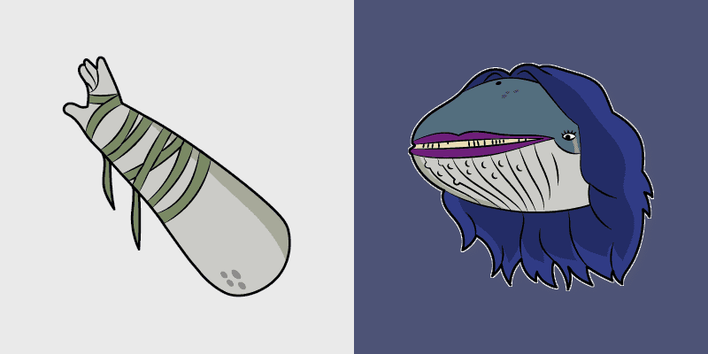 Centaurworld Whaletaur Shaman Cute Cursor Pack