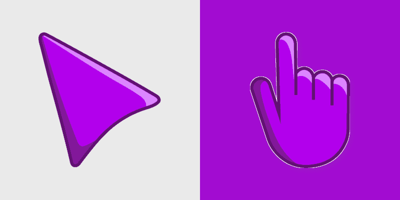 Royal Violet Cursor Pack