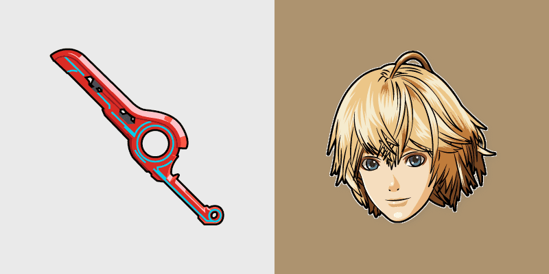 Xenoblade Chronicles Cute Mouse Cursor Pack