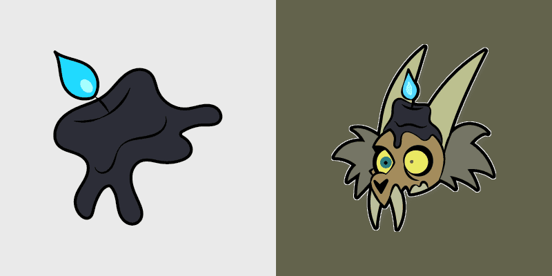 Custom Cursor Pack - Owl House Bill & Candle