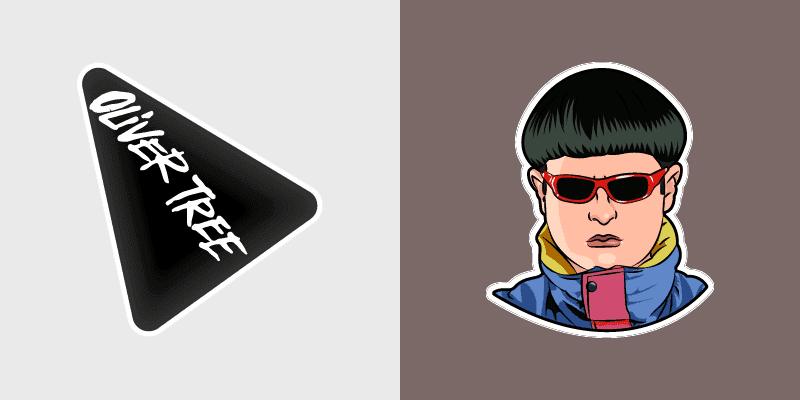 Custom Cursor Pack - Oliver Tree Collection