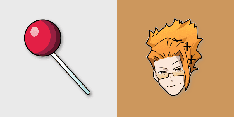 Custom Cursor Pack: Koki Kariya & Red Lollipop