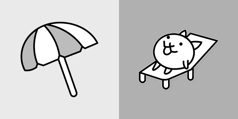 Battle Cats Custom Umbrella Cursor Pack