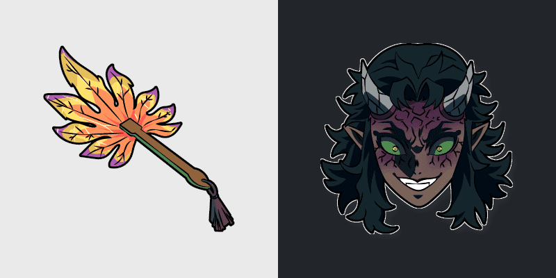 Demon Slayer Karaku Custom Cursor Pack