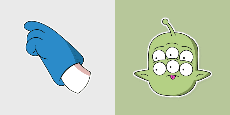 Cute Cursor Galactic Collection