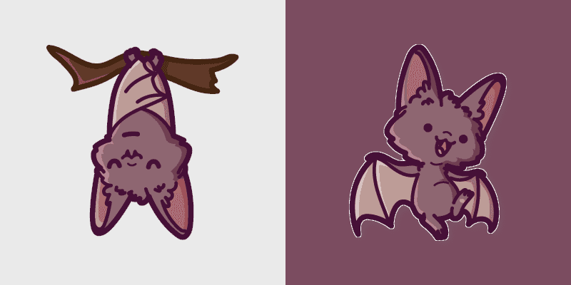 Cute Cursor Pack - Enhanced Bat