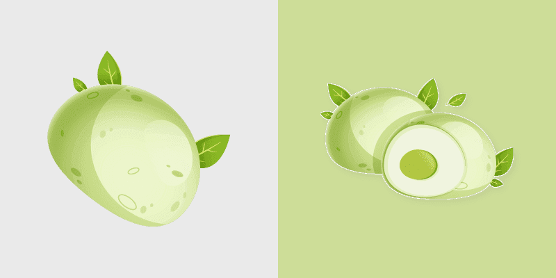 Green Moti Cute Cursor Pack