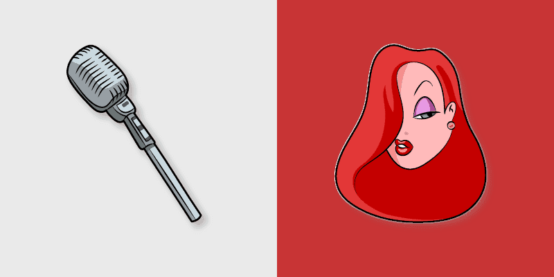 Jessica Rabbit Cute Cursor Pack