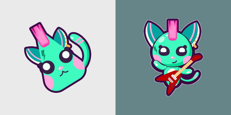 Cute Cursor Rockstar Pack