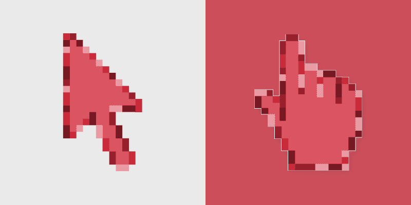 Enchanting Red Cursor Pack