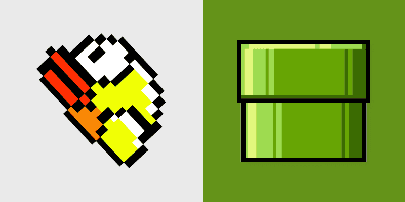 Custom Cursor Pack - Flappy Bird Inspired