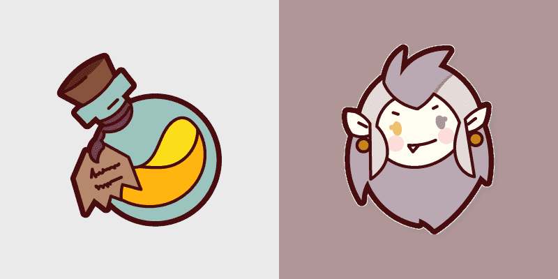 Cute Cursor Pack: Eda Clawthorne Potion