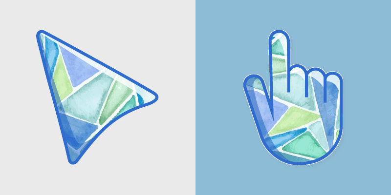 Charming Tri-Color Custom Cursor Pack