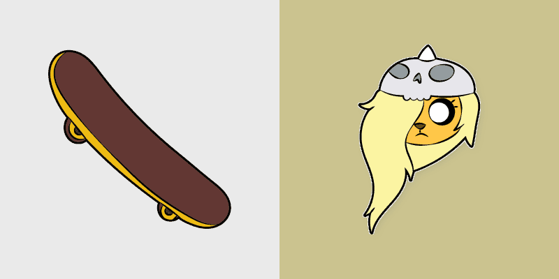 Adventure Cursor Pack: Bronwyn & Skate