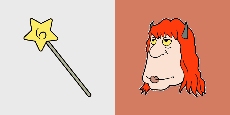 Custom Cursor Pack - Seven Little Monsters