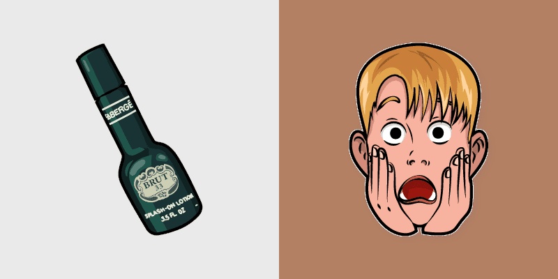 Cute Cursor Collection: Home Alone & Aftershave Lotion
