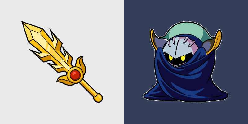 Meta Knight Custom Cursor Pack