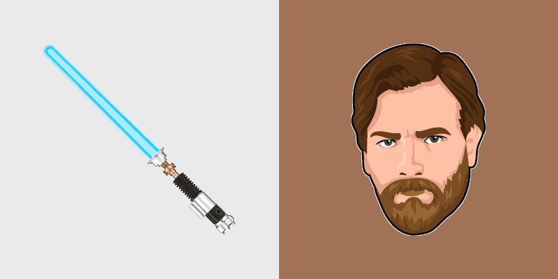Star Wars Obi-Wan Kenobi Blue Cursor Pack