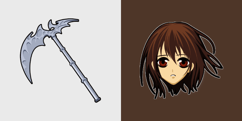 Custom Cute Cursor Pack - Vampire Knight Yuki Kuran Artemis Rod