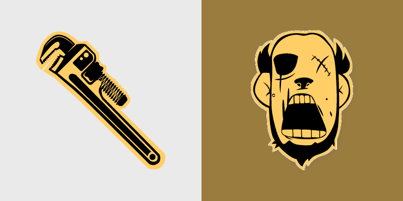 Custom Cursor Pack - Bendy & Ink Machine Piper