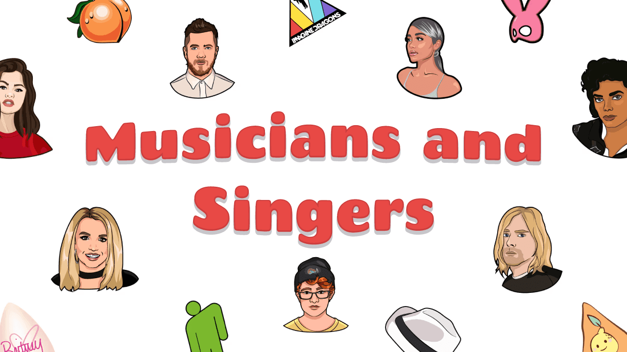 Musicians and Singers cursors