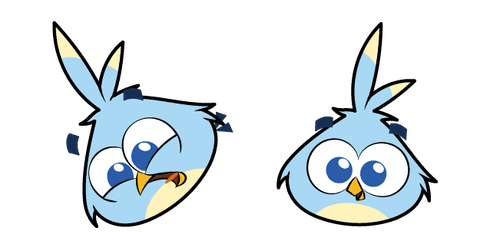 Angry Birds Lucacustom cursor pack