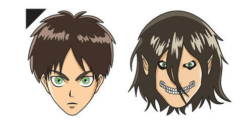 Attack on Titan Erencustom cursor pack