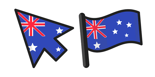 Australia Flagcustom cursor pack