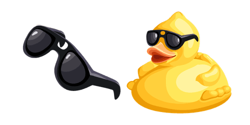 Cool as Duck Memecustom cursor pack