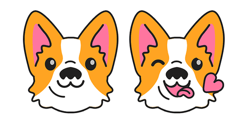 Cute Corgi Puppycustom cursor pack