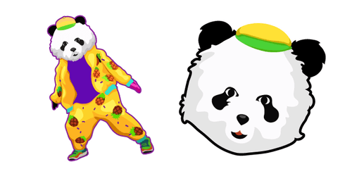 Just Dance Pandacustom cursor pack