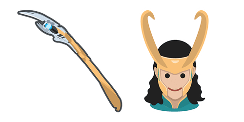 Loki Sceptercustom cursor pack