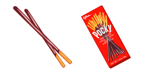 Pocky Chocolatecustom cursor pack