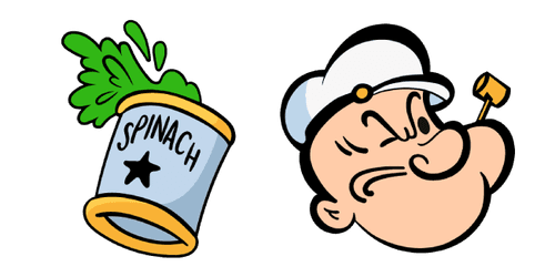 Popeye Sailor Mancustom cursor pack