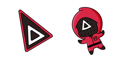 Squid Game Soldiercustom cursor pack