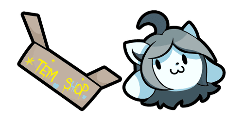 Undertale Temmiecustom cursor pack