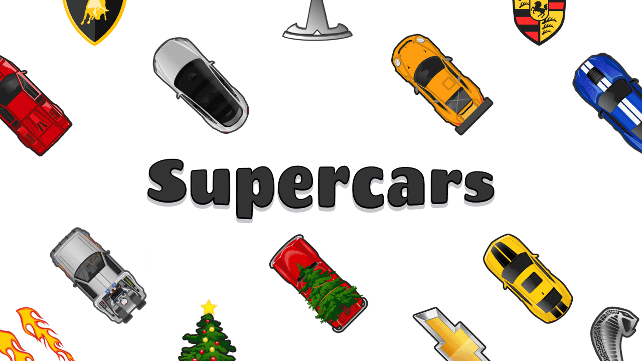 Supercars cursors