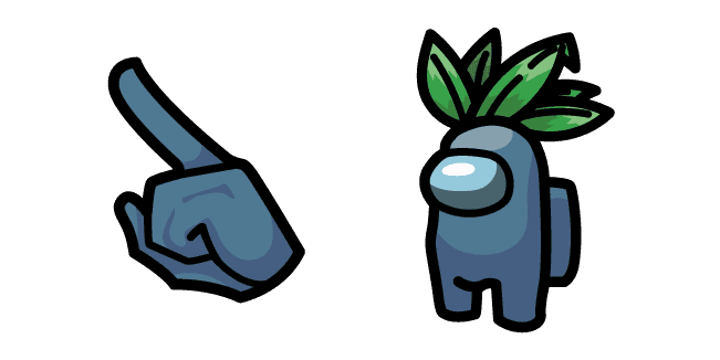 Among Us Oddish Character custom cursor pack