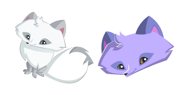 Animal Jam Arctic Foxcustom cursor pack