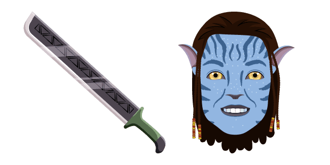 Avatar Grace and Machetecustom cursor pack