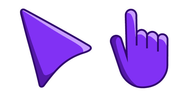 Blue Violetcustom cursor pack