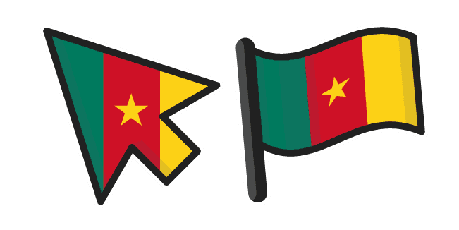 Cameroon Flagcustom cursor pack