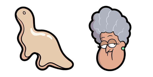 Gravity Falls Abuelitacustom cursor pack